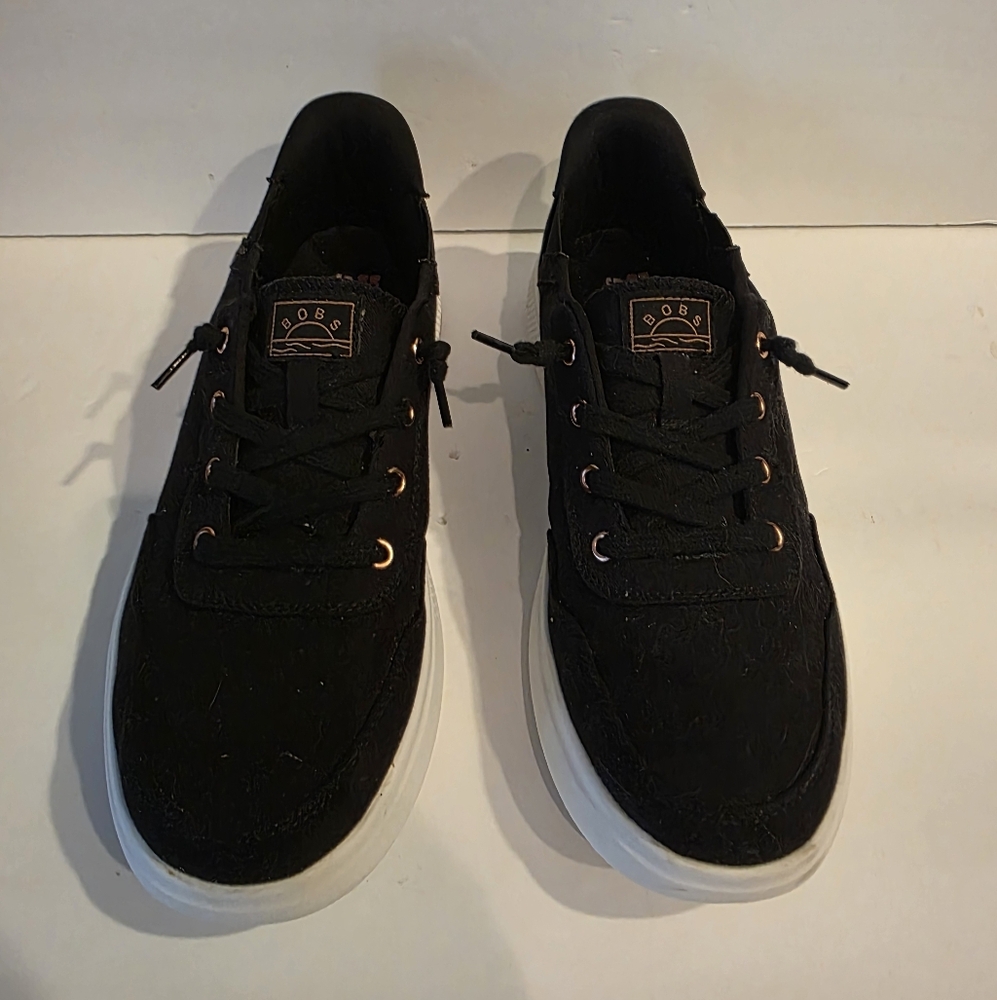 Skechers Womens Hands Free  Black  Shoes Sneakers Size 9.5 - Picture 2 of 6
